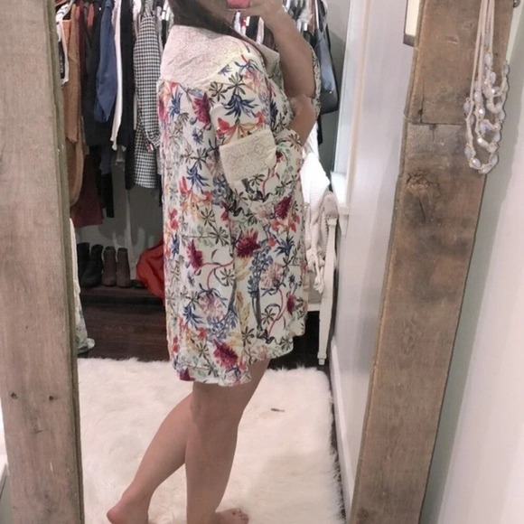 Umgee size medium floral boho skater dress - Picture 3 of 6